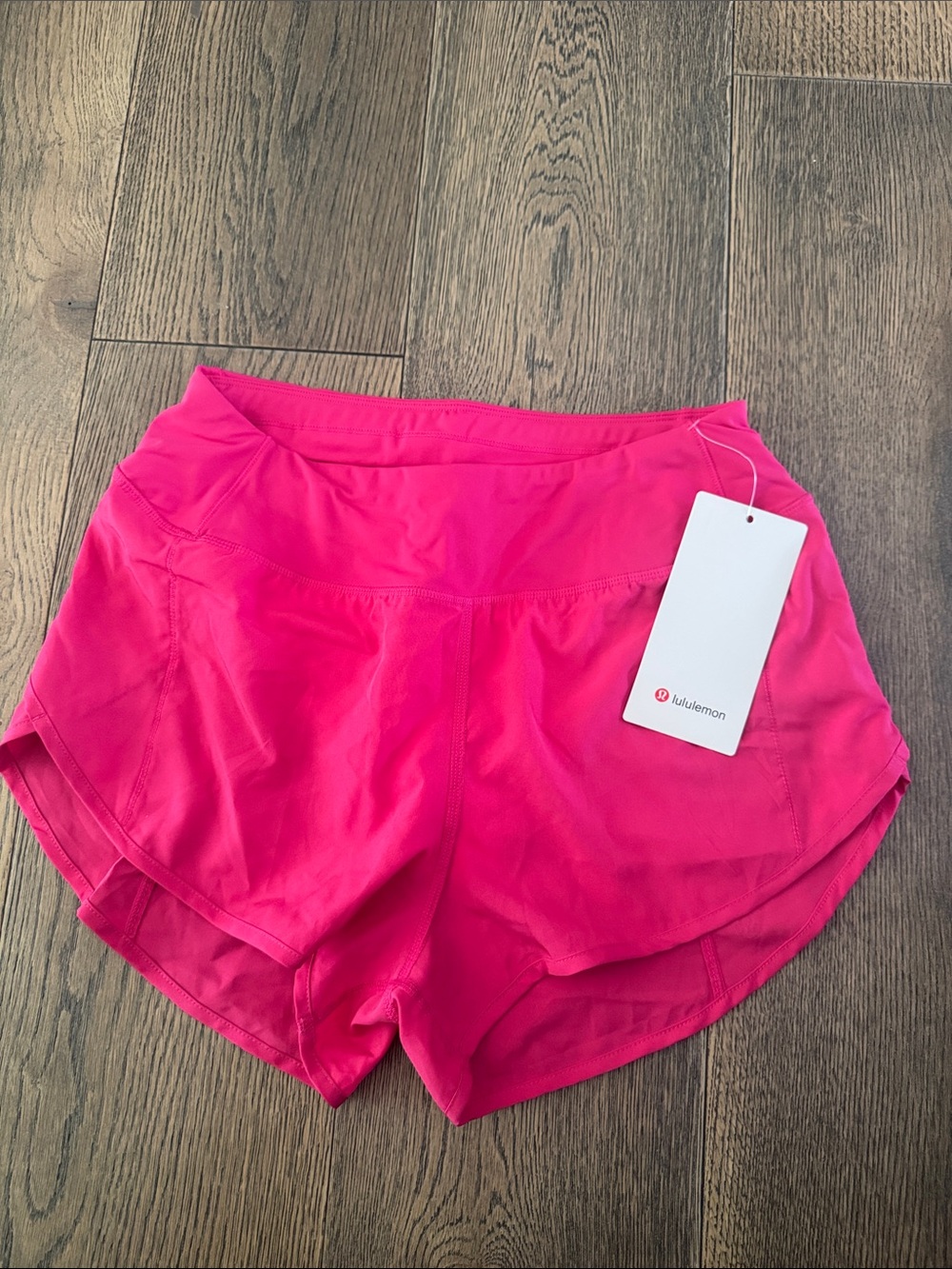 lululemon athletica Bright Pink Athletic Shorts NWT Size 6